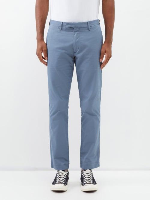 Polo Ralph Lauren - Cotton-blend Twill Chinos - Mens - Blue