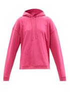 Ladies Rtw Ganni - Software Recycled Cotton-blend Hooded Sweatshirt - Womens - Pink