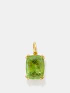 Irene Neuwirth - Gemmy Gem Tourmaline & 18kt Gold Charm - Womens - Green Multi