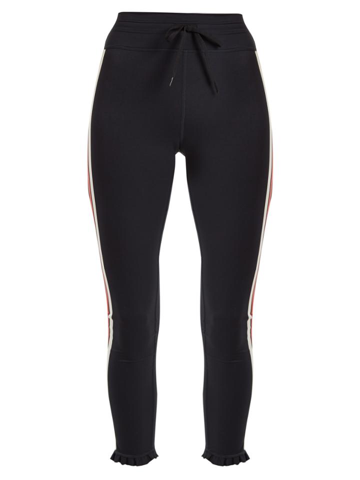 The Upside Frill Cropped Performance Leggings