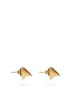 Matchesfashion.com Dominic Jones - Thorn Small 18kt Gold-plated Earrings - Womens - Yellow Gold