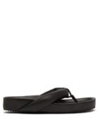 Matchesfashion.com Jil Sander - Padded Leather Slides - Womens - Black