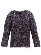 Matchesfashion.com Jacquemus - Berger Cable Knit Wool Sweater - Mens - Navy