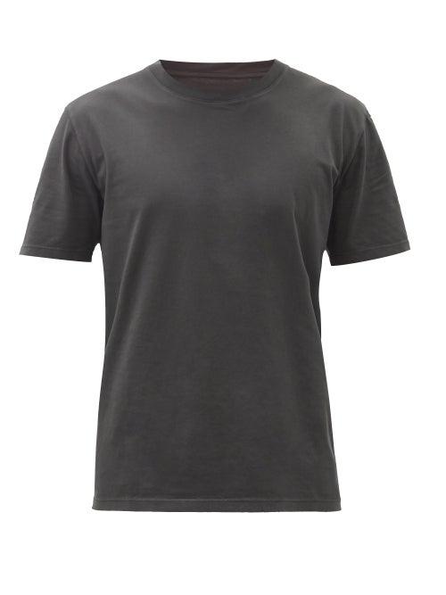Matchesfashion.com Maison Margiela - Four-stitches Cotton-jersey T-shirt - Mens - Black