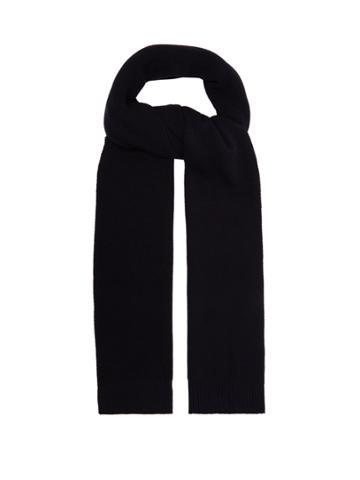 De Bonne Facture Piqu-knit Wool Scarf