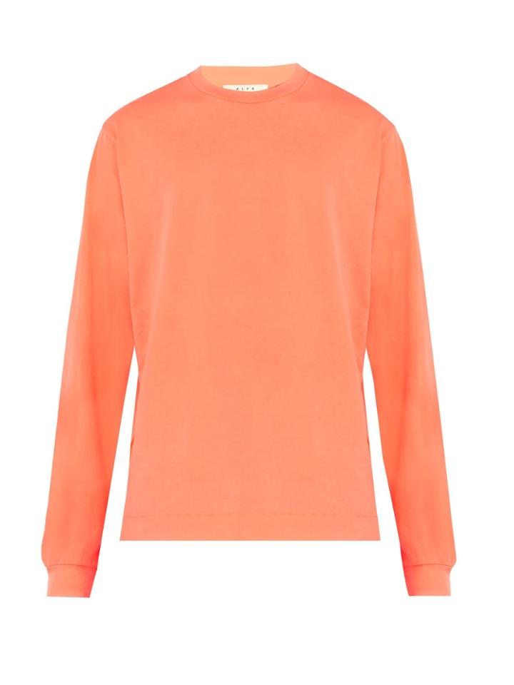 1017 Alyx 9sm Relentless Long-sleeved Cotton T-shirt