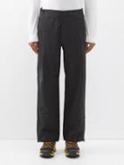 Zegna - Triple-layer Drawcord-cuff Trousers - Mens - Black