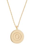 Matchesfashion.com Theodora Warre - O Charm Gold Plated Necklace - Womens - Gold