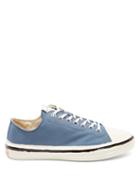Matchesfashion.com Marni - Gooey Hand-painted Canvas Trainers - Mens - Blue White