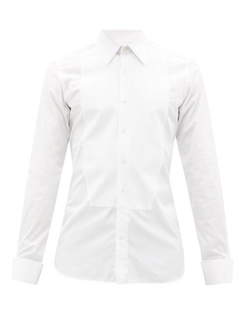 Tom Ford - Bib-front Cotton-poplin Dinner Shirt - Mens - White