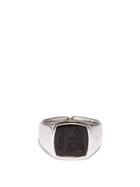 Mens Jewellery Tom Wood - Athena Onyx Cameo & Sterling Silver Ring - Mens - Silver