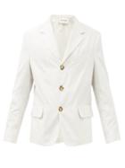 Molly Goddard - Helmut Twill Blazer - Mens - Cream