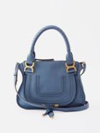 Chlo - Marcie Leather Bag - Womens - Navy