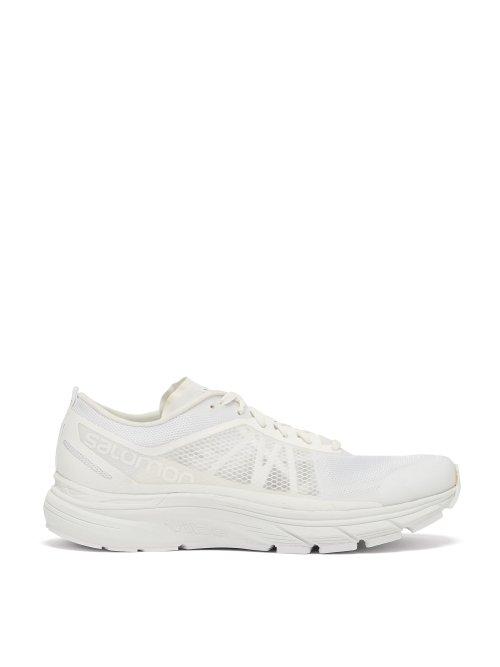 Matchesfashion.com Satisfy - X Salomon Sonic Ra Max Trainers - Mens - White