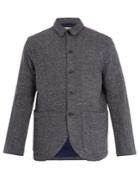 The Lost Explorer Patch-pocket Chambray Blazer
