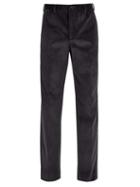 Matchesfashion.com Cobra S.c. - Straight Leg Corduroy Trousers - Mens - Purple