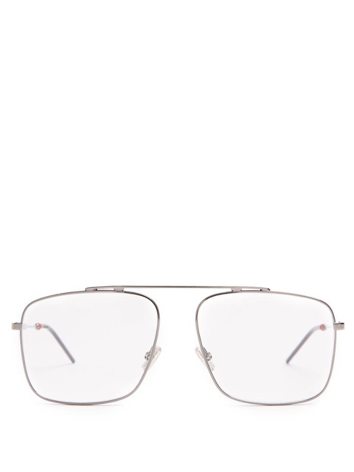 Dior Homme Sunglasses Aviator Metal Glasses