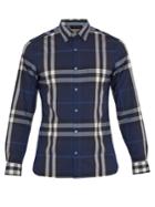 Burberry Nelson Single-cuff Cotton-blend Shirt