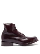 Matchesfashion.com Yuketen - Alan Lace Up Leather Boots - Mens - Brown