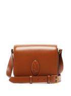 Matchesfashion.com Saint Laurent - Le 61 Logo Leather Cross-body Bag - Womens - Tan