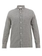 Officine Gnrale - Arsene Checked Cotton-blend Shirt - Mens - Black Multi