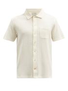 Matchesfashion.com Oliver Spencer - Hawaiian Short-sleeved Organic-cotton Shirt - Mens - Cream