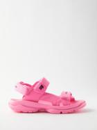 Balenciaga - Tourist Velcro Sandals - Womens - Pink