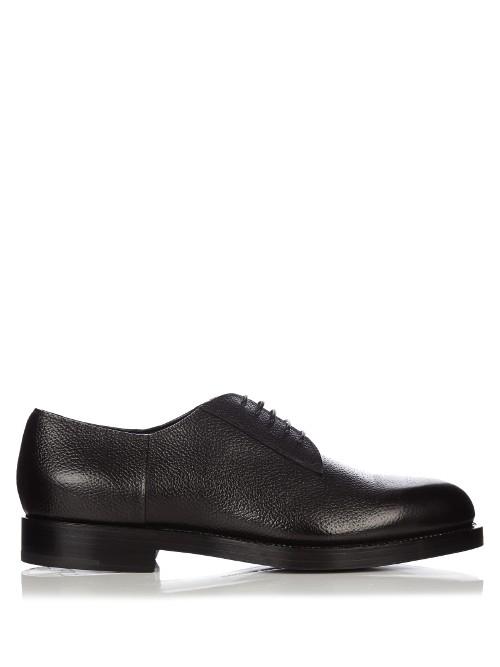 Pierre Hardy Wall Street Leather Derby Shoes