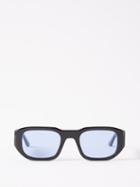 Thierry Lasry - Victimy Square-frame Acetate Sunglasses - Mens - Black Purple