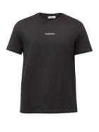 Mens Rtw Valentino - Logo-print Cotton-jersey T-shirt - Mens - Black