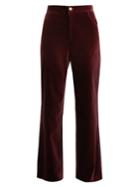M.i.h Jeans Paradise Wide-leg Velvet Trousers