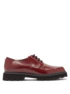 Matchesfashion.com Gucci - Mystras Leather Derby Shoes - Mens - Burgundy