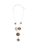 Matchesfashion.com Vanda Jacintho - Wizard Paua And Tiger's Eye Necklace - Womens - Multi