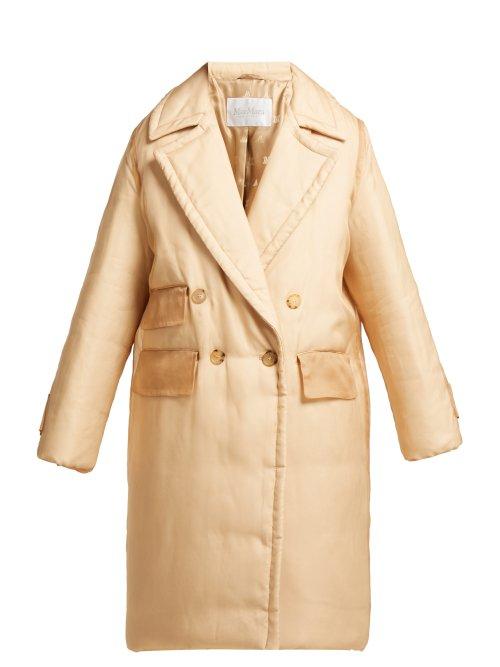 Matchesfashion.com Max Mara - Kirie Coat - Womens - Camel