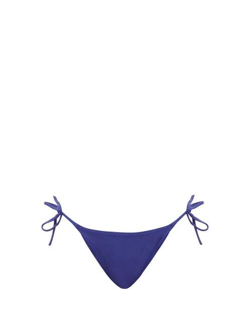 Matchesfashion.com Eres - Malou Side-tie Bikini Briefs - Womens - Blue