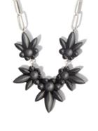 Matchesfashion.com Isabel Marant - Floral Chain Necklace - Womens - Black