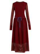 Roksanda Arago Drawstring-detailed Dress