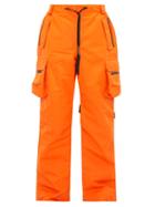 Matchesfashion.com Raf Simons X Templa - Logo Strap Technical Ski Trousers - Mens - Orange