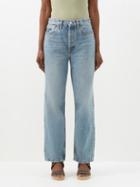 Re/done - 90s Organic Straight-leg Jeans - Womens - Mid Denim