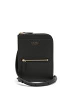 Matchesfashion.com Smythson - Panama Leather Crossbody Pouch - Mens - Black