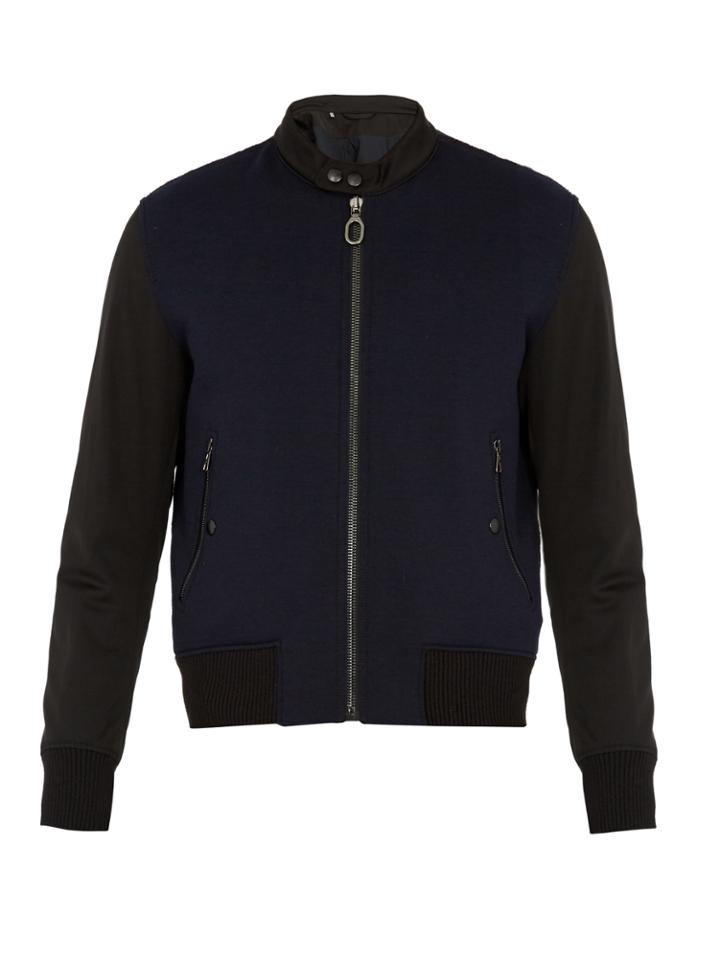 Lanvin Wool-blend Bomber Jacket