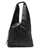 Matchesfashion.com Mm6 Maison Margiela - Japanese Faux Leather Sling Bag - Womens - Black