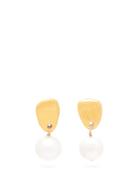 Matchesfashion.com Sonia Boyajian - Cynthia Freshwater Pearl Drop Earrings - Womens - Gold