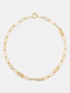 Spinelli Kilcollin - Elliptical 18kt Gold Necklace - Womens - Yellow Gold