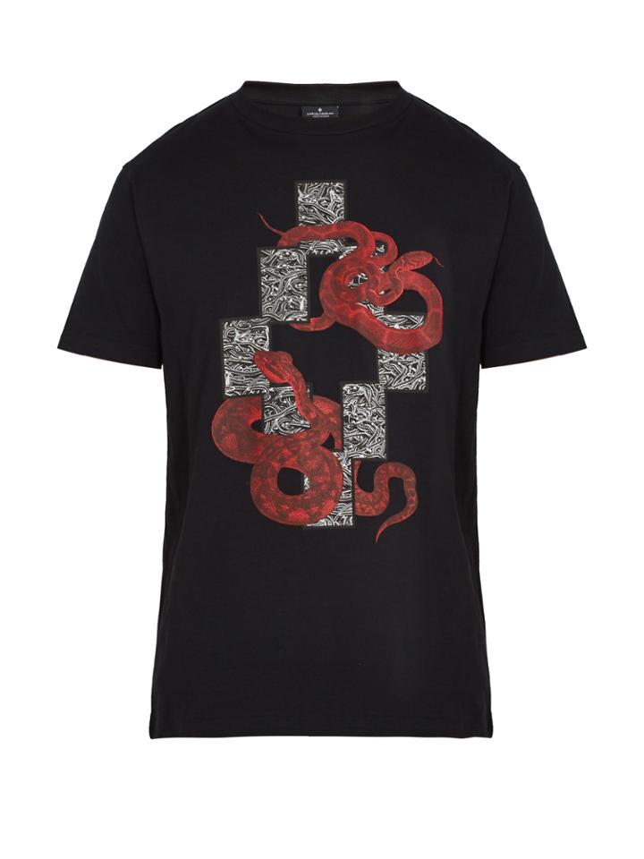 Marcelo Burlon Emerk Cotton-jersey T-shirt