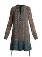 Proenza Schouler Mini Leopard-print Silk-crepe Dress