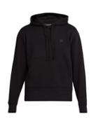 Matchesfashion.com Acne Studios - Hooded Cotton Sweatshirt - Mens - Black