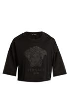 Versace Logo-print Cotton T-shirt