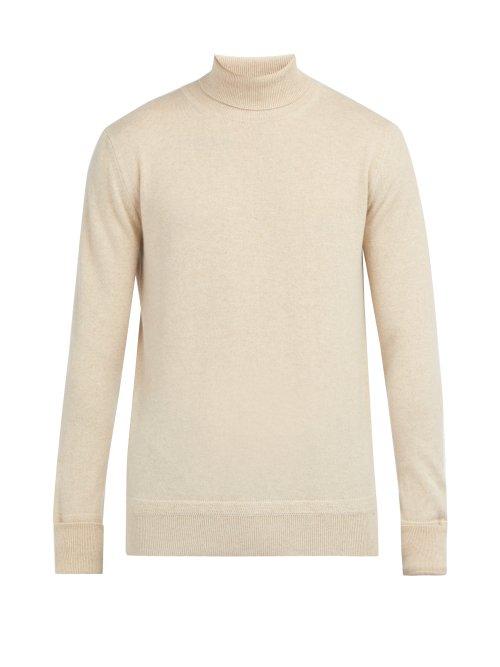Matchesfashion.com Salle Prive - Arvid Cashmere Roll Neck Sweater - Mens - White