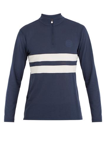 Iffley Road Worthing Striped-piqu Track Top